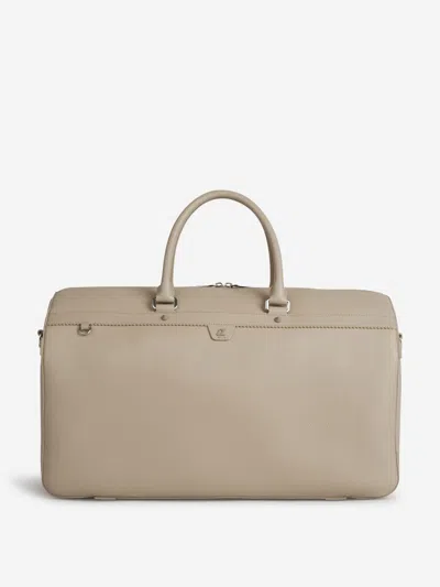 Christian Louboutin Logo Leather Travel Bag