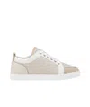 Christian Louboutin Rantulow Orlato Leather Low-top Sneakers In White