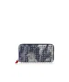 Christian Louboutin Logo Rivet Purse In Gray