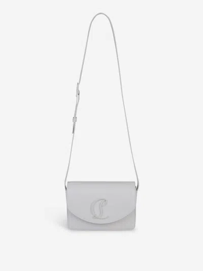 Christian Louboutin Logo Shoulder Bag In White