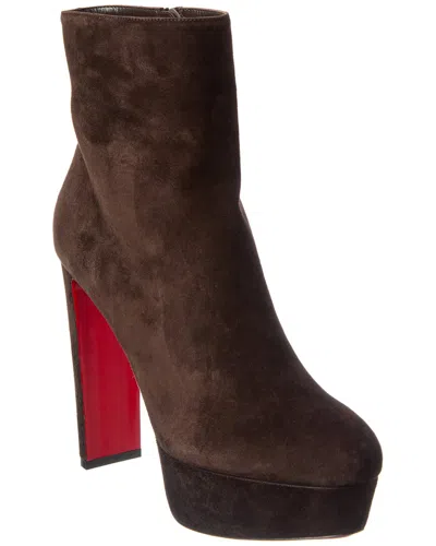 CHRISTIAN LOUBOUTIN CHRISTIAN LOUBOUTIN LOO 130 SUEDE BOOTIE