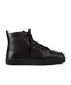 Christian Louboutin Black Louis Orlato Sneakers In Black