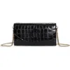 Christian Louboutin Loubi54 Croc-embossed Leather Clutch Bag In Cm53 Black/black