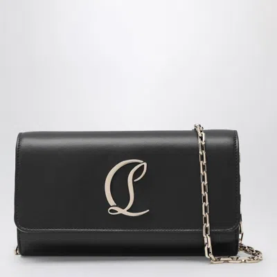 CHRISTIAN LOUBOUTIN CHRISTIAN LOUBOUTIN LOUBI54 BLACK SHOULDER BAG WALLET
