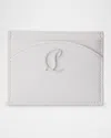 Christian Louboutin Loubi54 Card Case In Naplak Leather