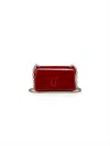 Christian Louboutin Loubi54 Soft Patent Leather Pouch Clutch Bag