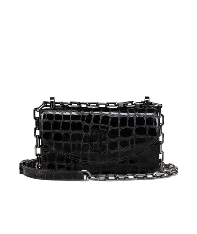 CHRISTIAN LOUBOUTIN CHRISTIAN LOUBOUTIN LOUBI54 FOLDOVER TOP CROSSBODY BAG