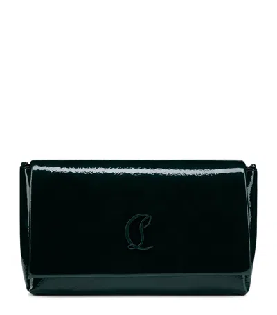 Christian Louboutin Loubi54 Large Leather Shoulder Bag In Green
