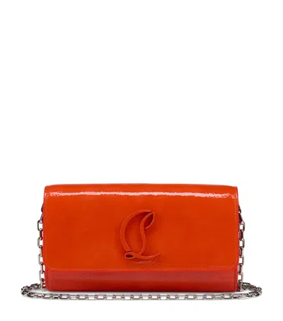 Christian Louboutin Loubi54 Leather Chain Wallet