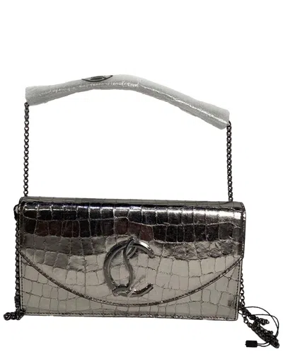 Christian Louboutin Loubi54 Leather Clutch