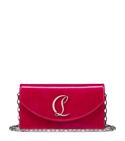 Christian Louboutin Loubi54 Leather Clutch Bag