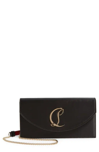 CHRISTIAN LOUBOUTIN LOUBI54 LEATHER CLUTCH