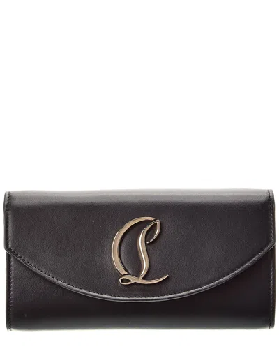 CHRISTIAN LOUBOUTIN CHRISTIAN LOUBOUTIN LOUBI54 LEATHER WALLET ON CHAIN (AUTHENTIC PRE-LOVED)
