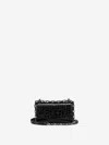 Christian Louboutin Loubi 54 Black Calf Ali Crossbody Bag In Black