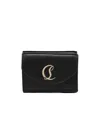 Christian Louboutin Loubi54 Mini Wallet In Black