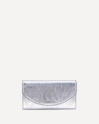 Christian Louboutin Loubi54 Mirrored Clutch Bag