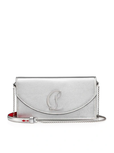 Christian Louboutin Loubi54 Nappa Laminata/met Silver/silver