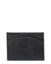 Christian Louboutin Loubi54 Patent Card Case In Black