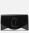 Christian Louboutin Loubi54 Small Crossbody Bag In Black/gun Metal