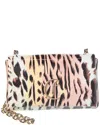 Christian Louboutin Loubi54 Patent Shoulder Bag In Multi
