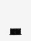 Christian Louboutin Loubi 54 Black Calf Ali Crossbody Bag In Black