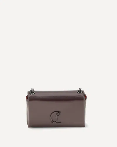 Christian Louboutin Loubi54 Shoulder Bag In Brown