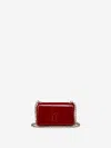 Christian Louboutin Loubi54 Soft Patent Leather Pouch Clutch Bag In It Features An Adjustable Gold-tone Metal Chain And Is Adorned With The Iconic Maison Christian Loub