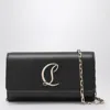 Christian Louboutin Loubi54 Shoulder Bag Wallet In Black