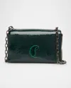 Christian Louboutin Loubi54 Small Clutch Bag In Naplak Leather