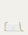 Christian Louboutin Loubi54 Small Clutch Bag In Naplak Leather