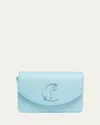 Christian Louboutin Womens Mineral Loubi54 Logo-embellished Leather Clutch Bag