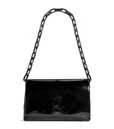 Christian Louboutin Loubi54 Small Leather Shoulder Bag In Red