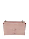 Christian Louboutin Loubi54 Soft Pouch Patent Vog In Pink