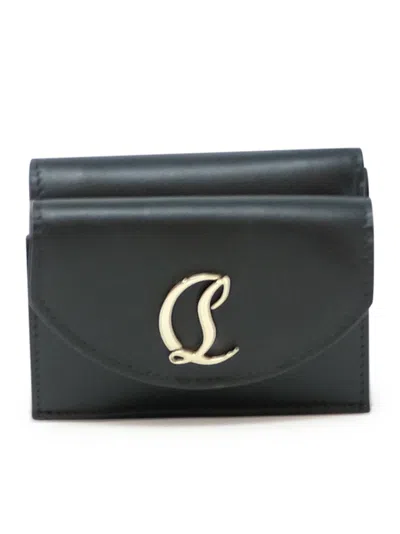 Christian Louboutin Loubi54 Wallet In Black