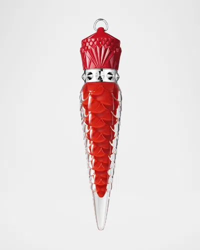 Christian Louboutin Loubibelle Lip Oil In Rouge Louboutin 001