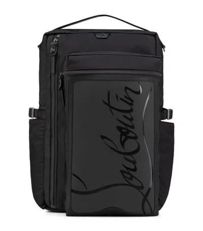 Christian Louboutin Loubideal Backpack In Black/black/black