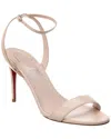 Christian Louboutin Loubigirl 85 Leather Sandal In Beige