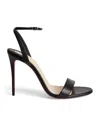 Christian Louboutin Loubi Queen 100 Black Sandals In Black