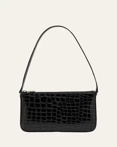 Christian Louboutin Loubila Alligator-embossed Leather Shoulder Bag