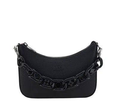 Christian Louboutin Loubila Chain Mini Shoulder Bag In Black