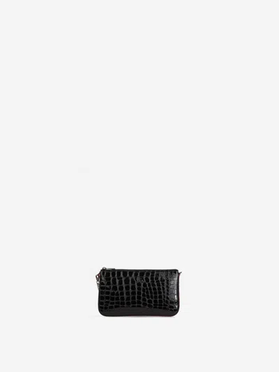 Christian Louboutin Loubila Hybrid Crossbody Bag In Black
