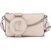 Christian Louboutin Loubila Hybrid Pouch Crossbody In 5321 Leche/loubi/leche