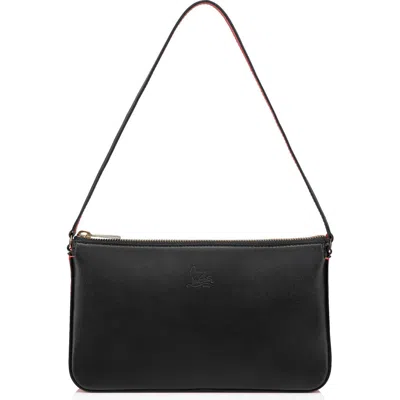 CHRISTIAN LOUBOUTIN CHRISTIAN LOUBOUTIN LOUBILA LEATHER SHOULDER BAG