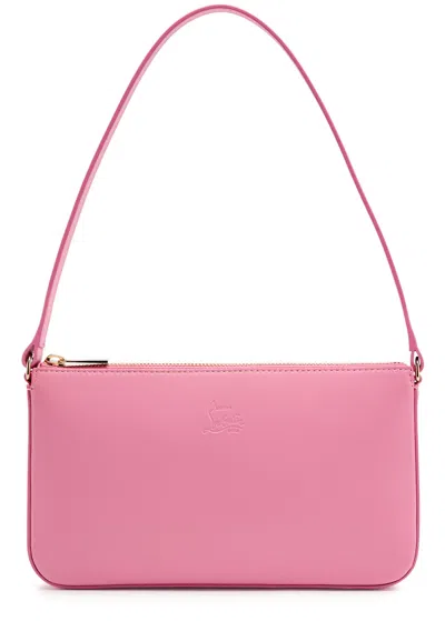Christian Louboutin Loubila Leather Top Handle Bag In Pink