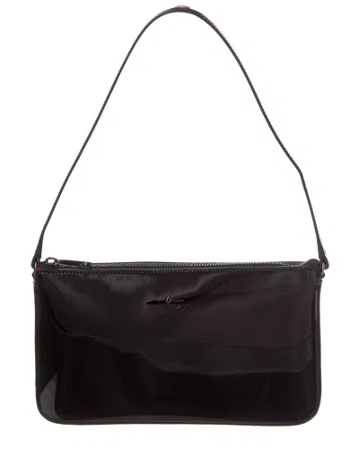 Christian Louboutin Loubila Patent Pouch In Black