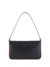 Christian Louboutin Loubila Patent Pouch In Black
