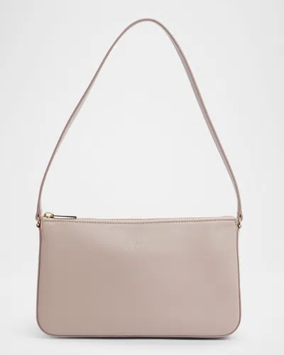 Christian Louboutin Loubila Shoulder Bag In Nappa In Vintage Rose