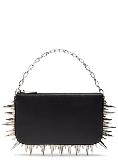 Christian Louboutin Loubila Studded Leather Shoulder Bag In Multi