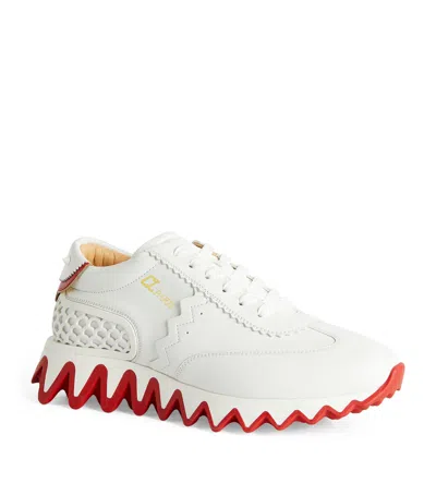CHRISTIAN LOUBOUTIN LOUBISHARK CALFSKIN SNEAKERS