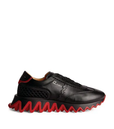 CHRISTIAN LOUBOUTIN LOUBISHARK LEATHER SNEAKERS